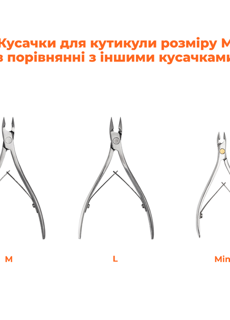 Cuticle nippers Size M